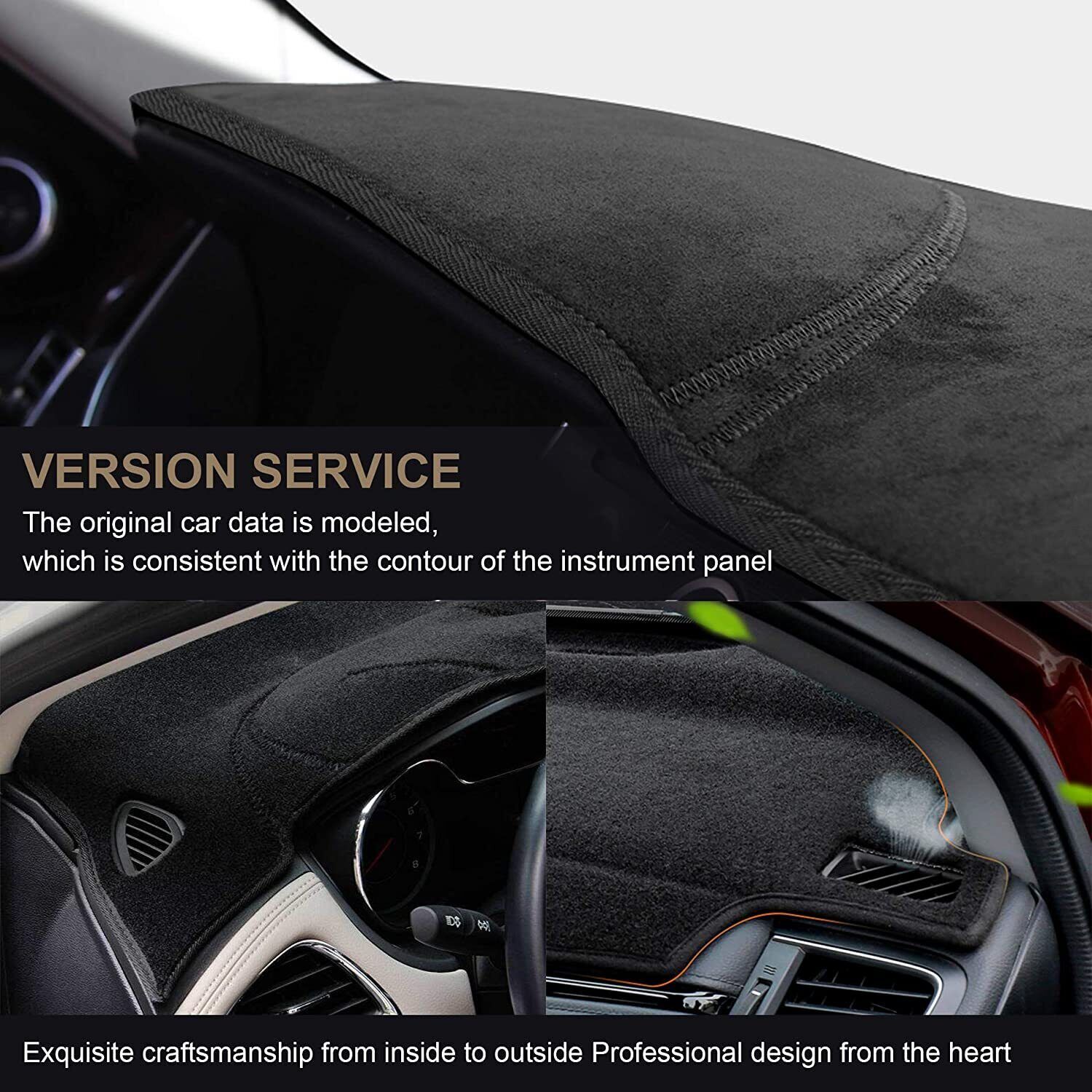 DashMat Dash Cover Mat Car Interior Pad Dashboard For Honda Civic 2016-2021