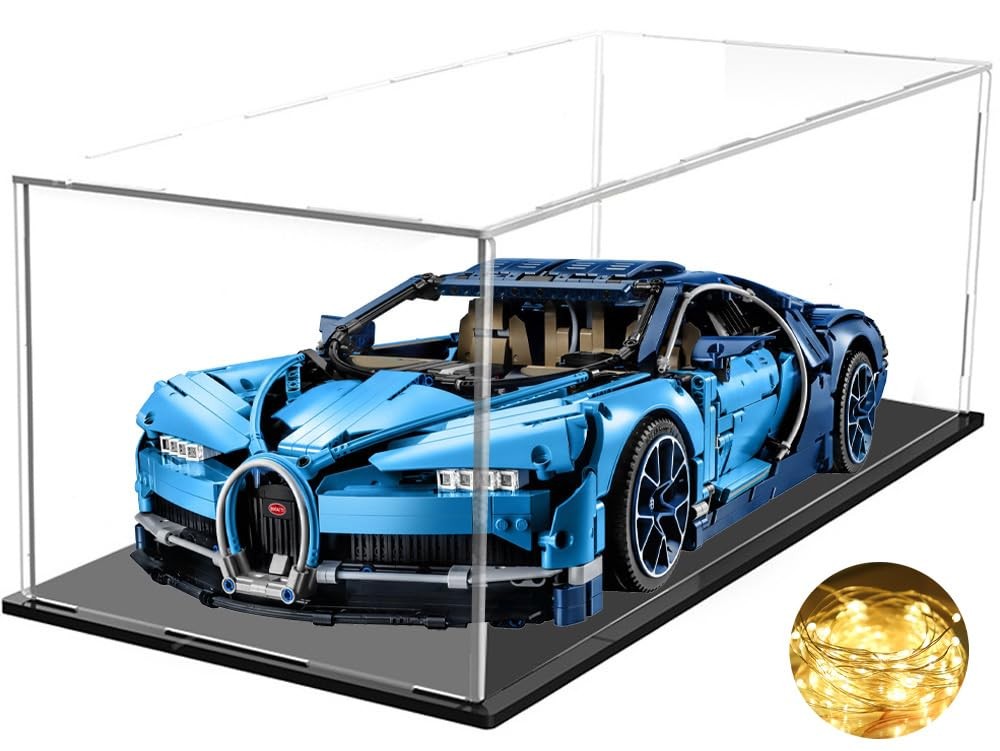 Acrylic Display Case for 1/8 Scale Model Car Large Lego Display Case for 4209...