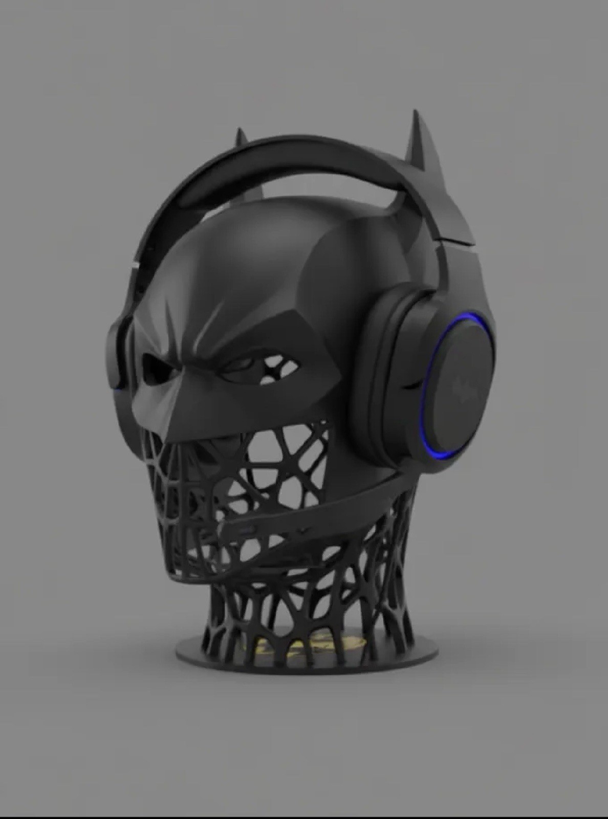 Batman Mask Headset Stand