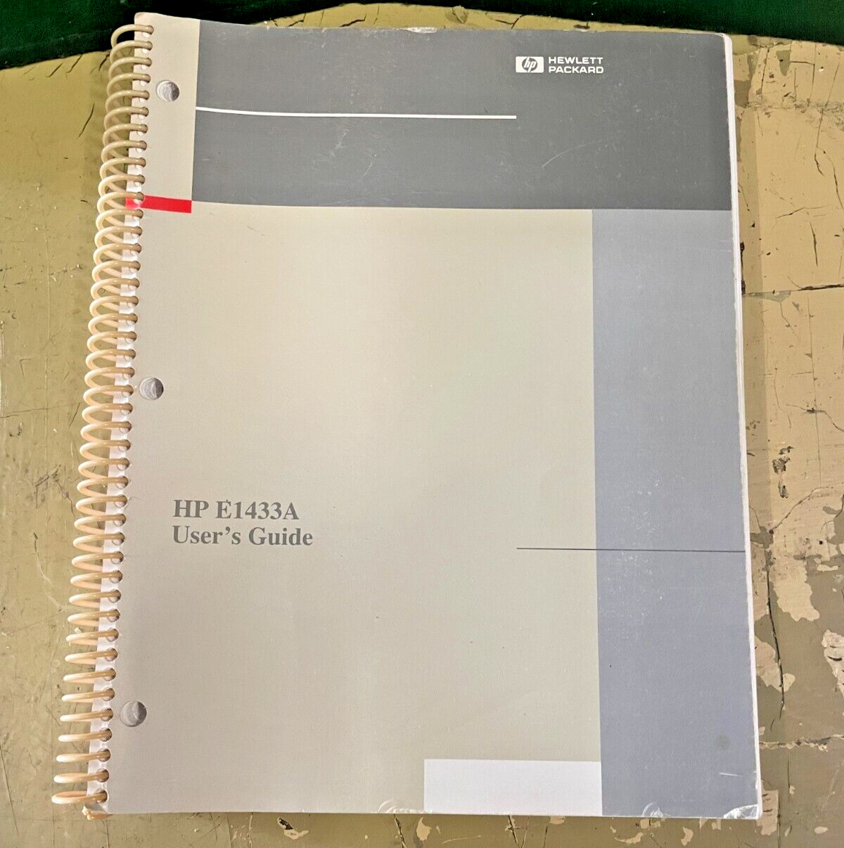 HP/Hewlett Packard E1433A User’s Guide, Agilent
