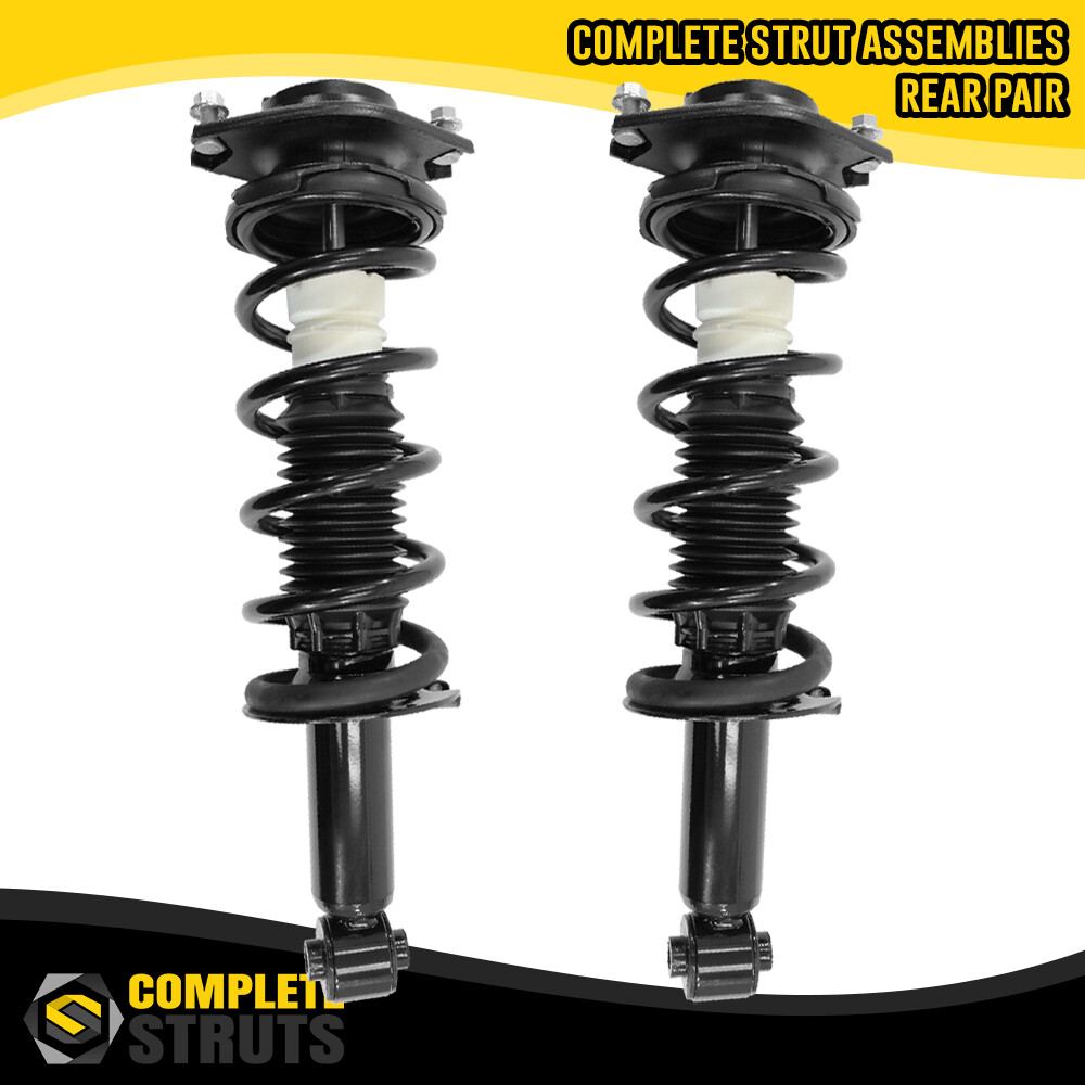 Rear Pair Complete Strut & Coil Spring Assemblies for 2015-2017 Subaru Legacy