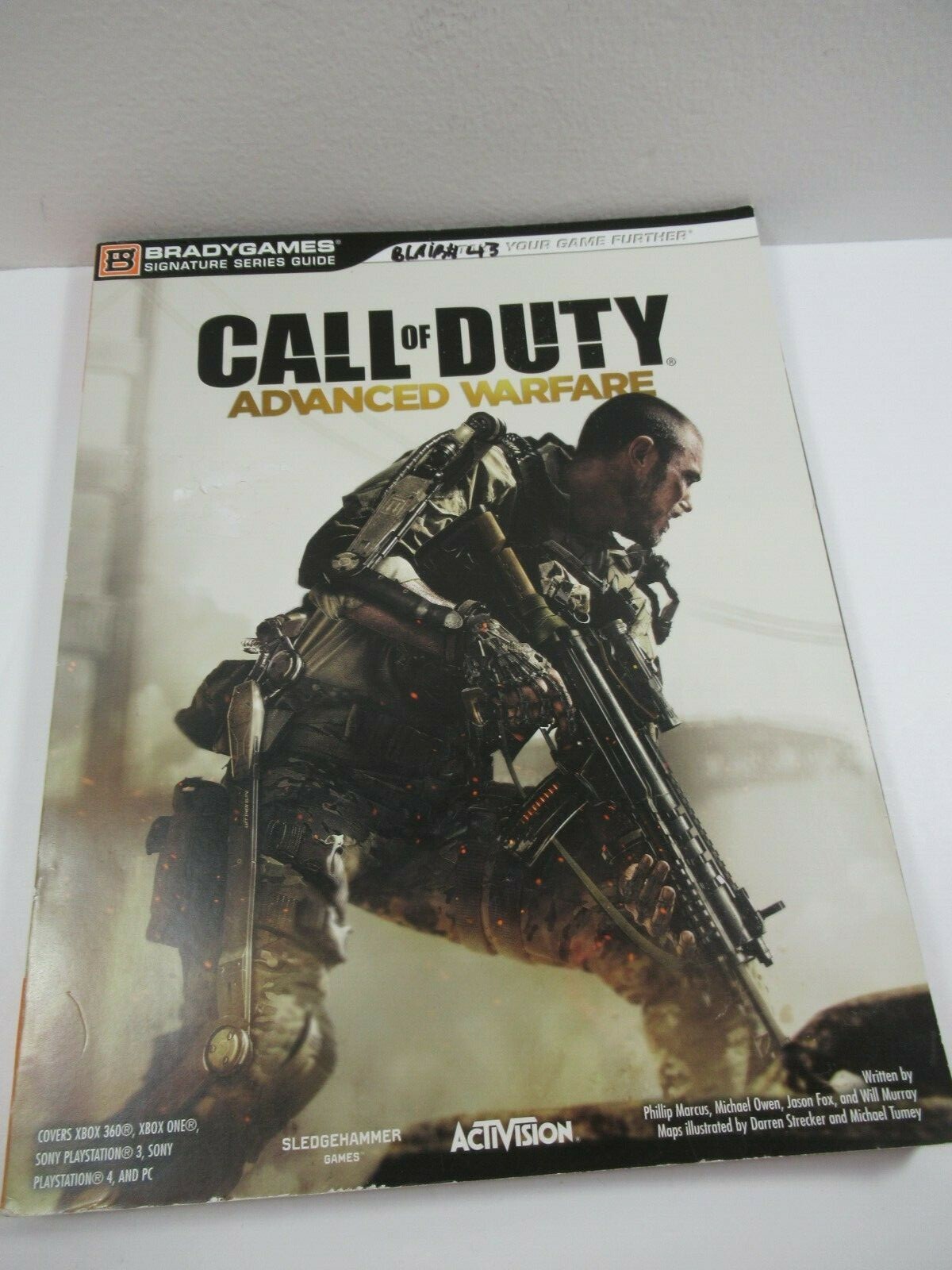 Strategy Guide Call of Duty Advanced Warfare BrandGames Signature Series