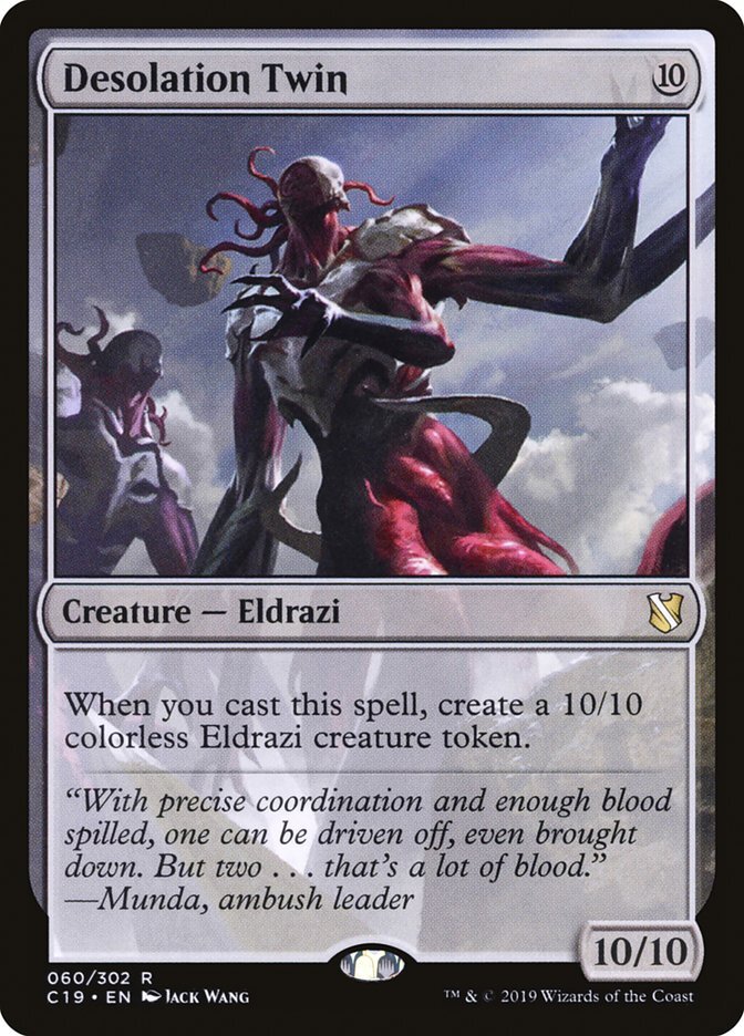 Desolation Twin [Commander 2019] Magic MTG