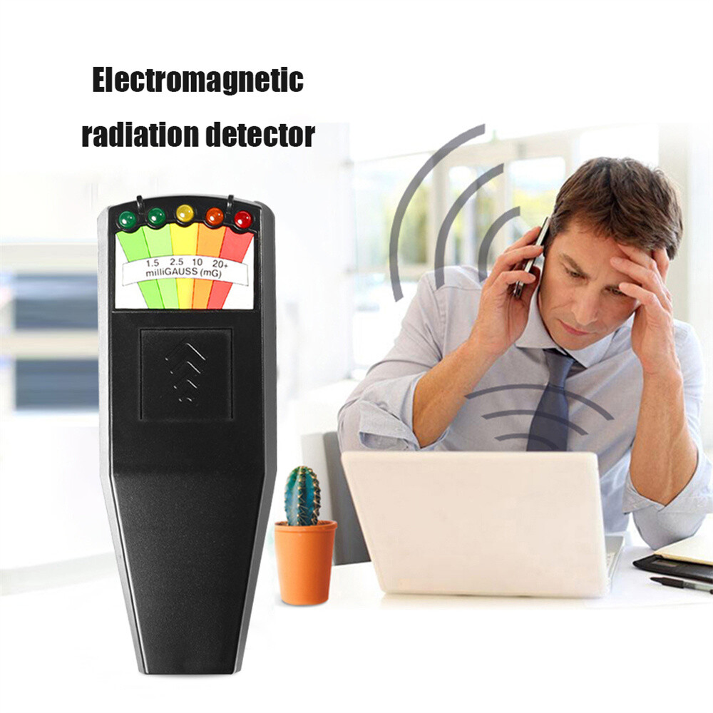 K2 Portable Electromagnetic Field EMF Meter Radiation Detector 5 LED Gauss Meter