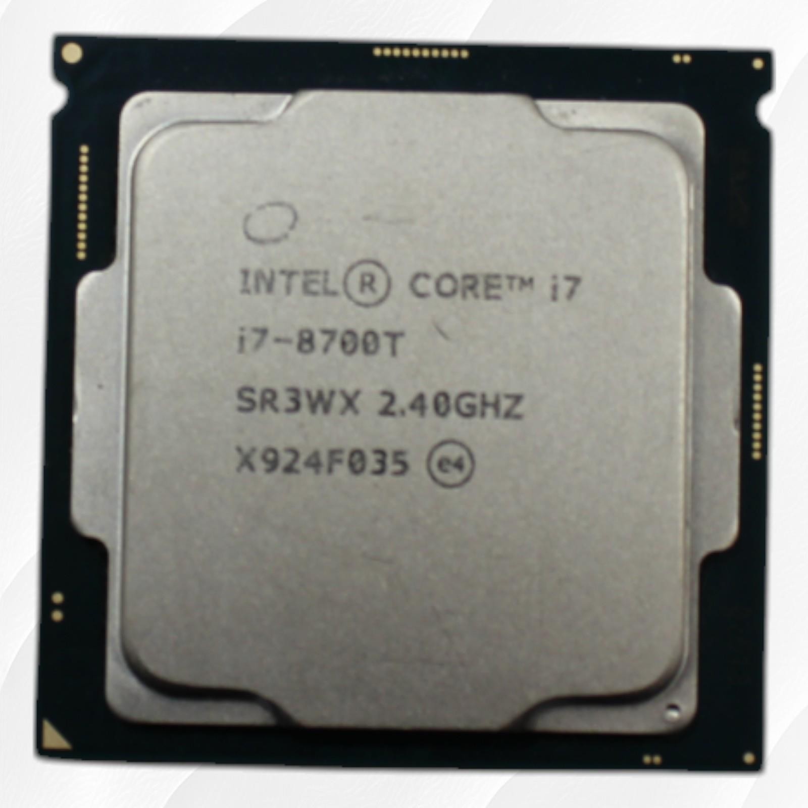 Intel Core i7-8700T 2.40GHz Six-Core  LGA 1151 CPU Processor SR3WX