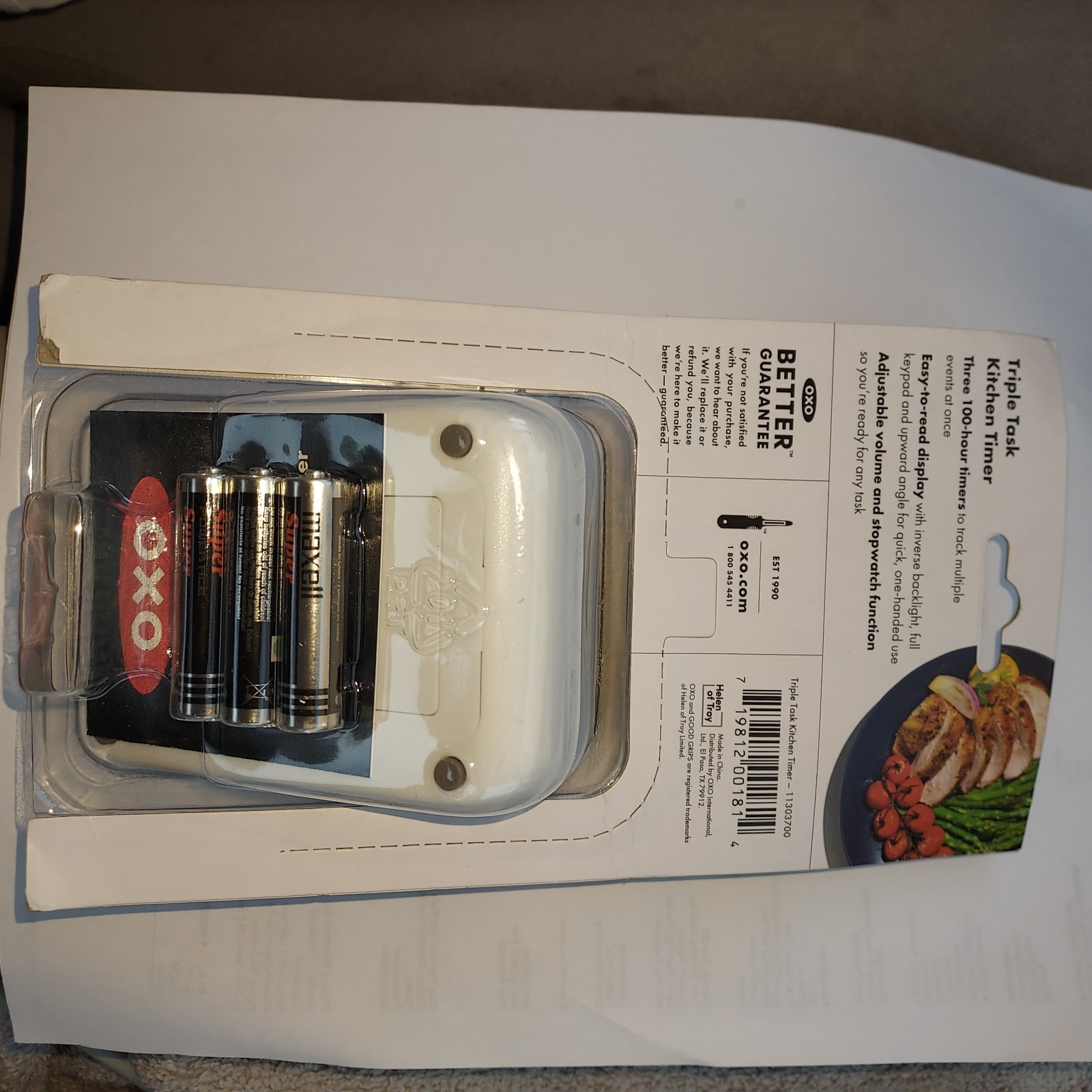 OXO Triple Task Digital Kitchen Timer 11303700