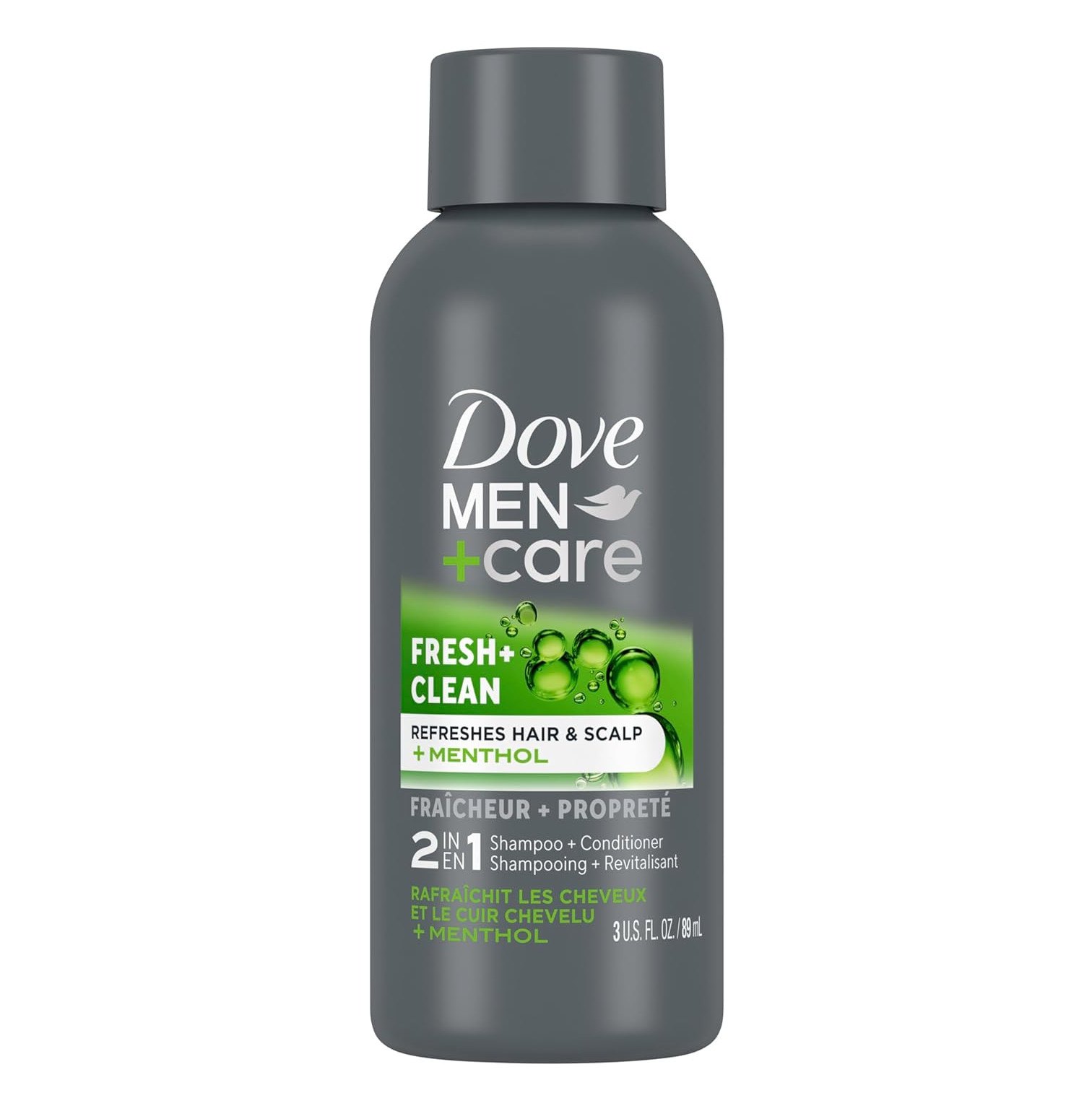 Dove Men+Care Fortifying 2 in 1 Shampoo and Conditioner Fresh and Clean with Caf
