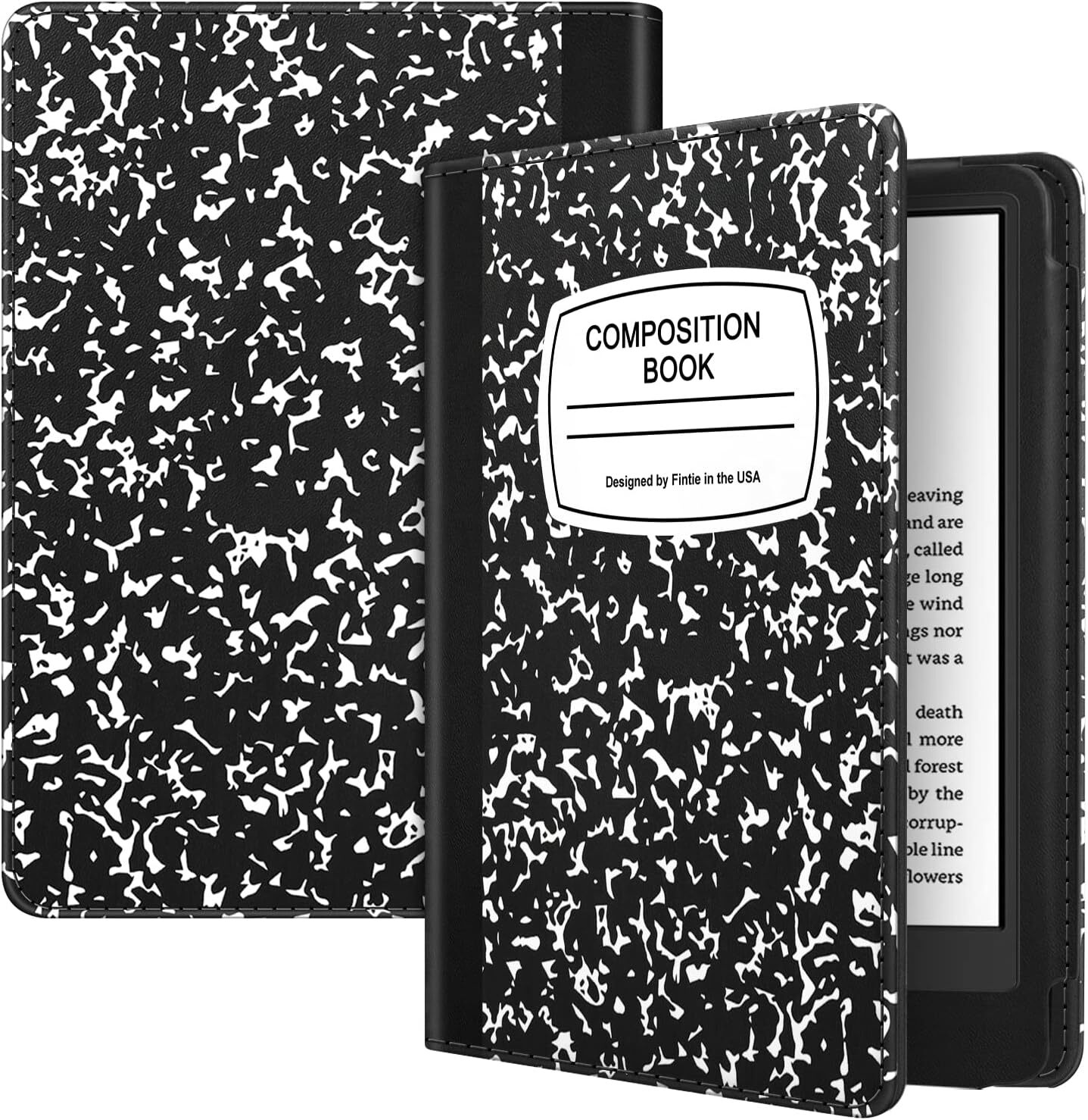 Folio Case for 6" All-New Kindle (2022 Release) Book Style Shockproof Cover