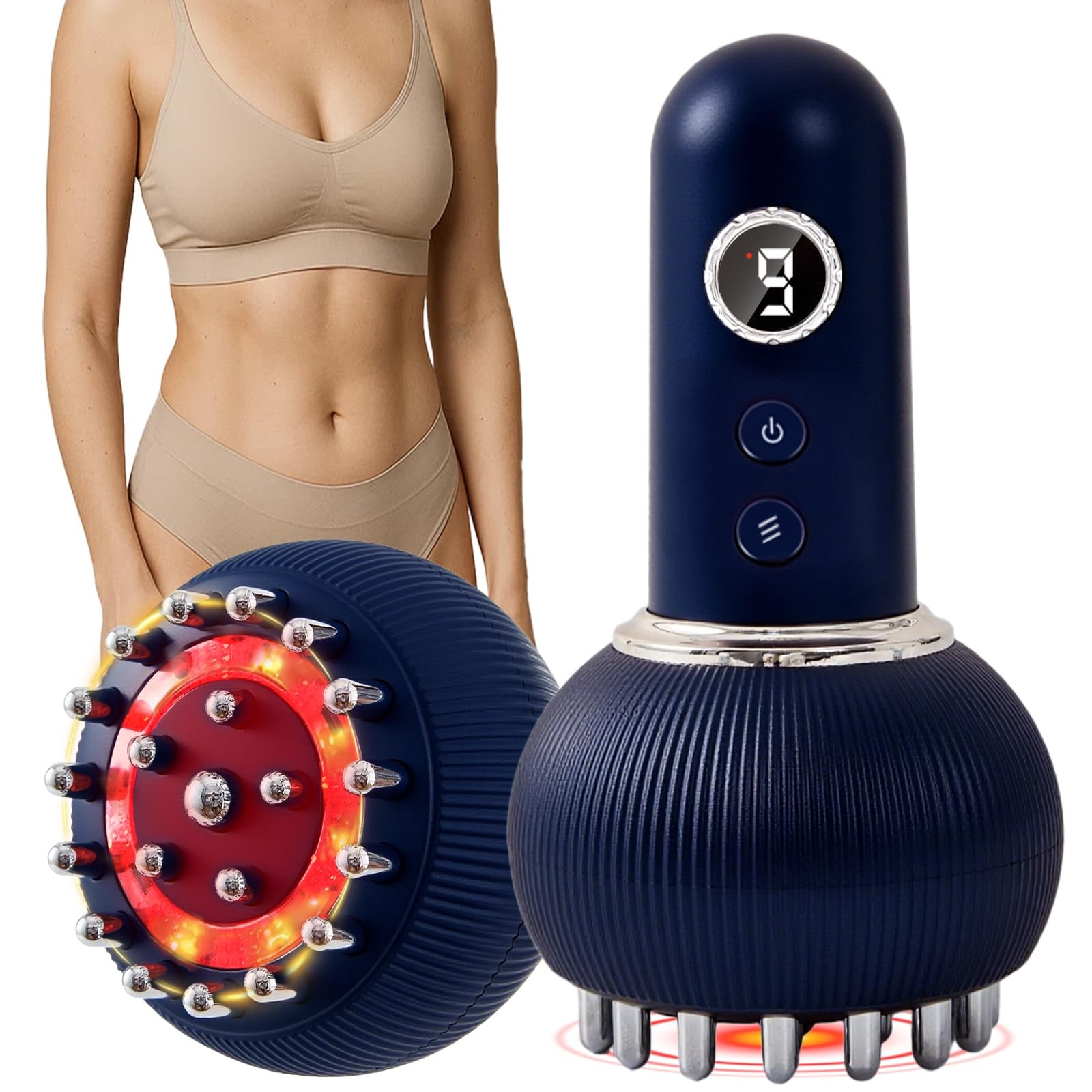 Lymphatic Drainage Massager & Anti Cellulite Massage Tool