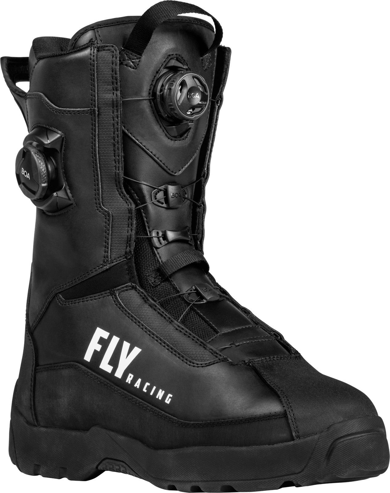 Fly Racing Inversion Boot Black Size 10 with Weatherproof Technology