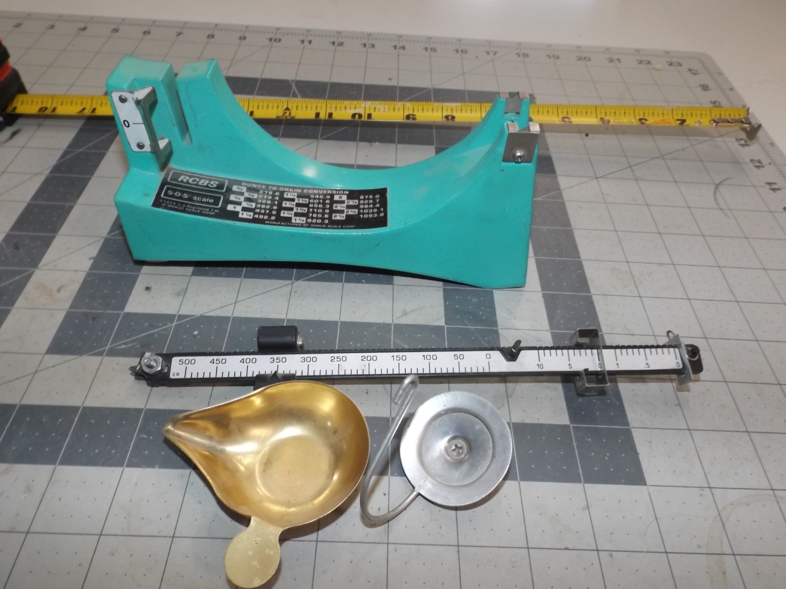 Vintage RCBS 5-0-5 505 Reloading Scale