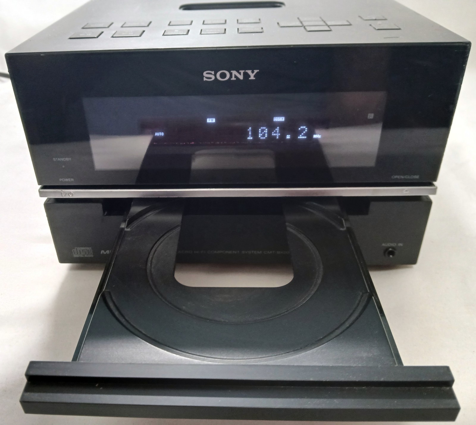 Sony HCD-BX20i Micro Hi-Fi System Receiver w/ Remote Bundle - Tested Works