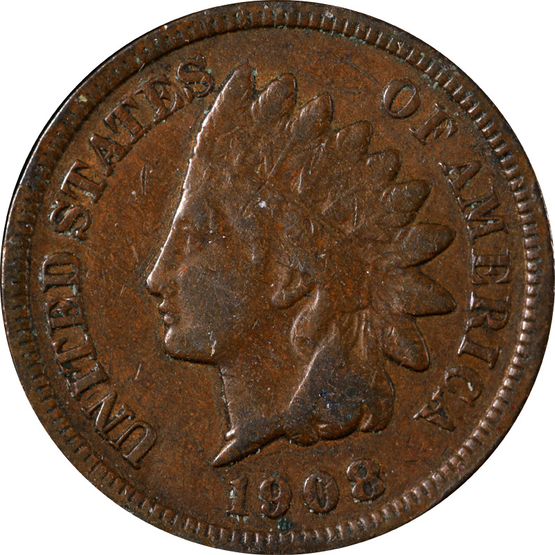 1908-S Indian Cent Great Deals From The Executive Coin Company