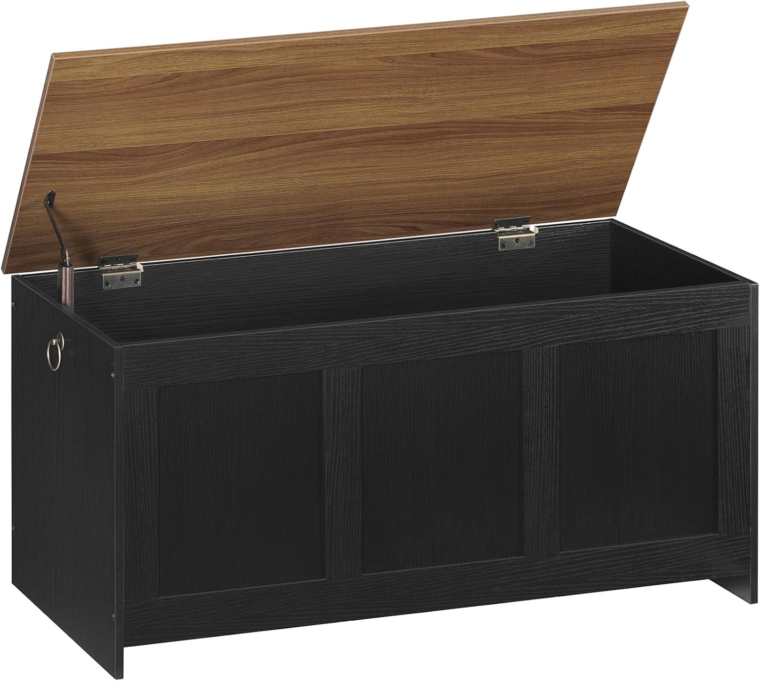 Storage Bench 39.3" Retro Wooden Storage Chest Wooden Storage Trunk Toy Chest W/