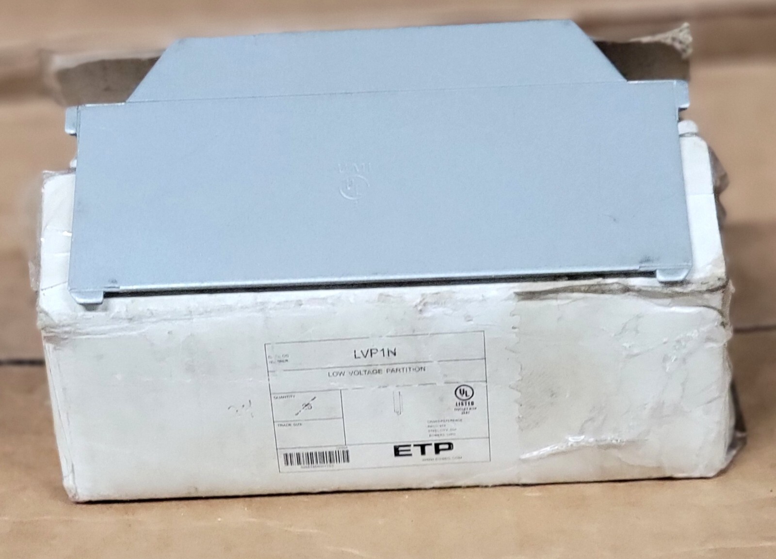 APPLETON LVP-1N LOW VOLTAGE PARTITION
