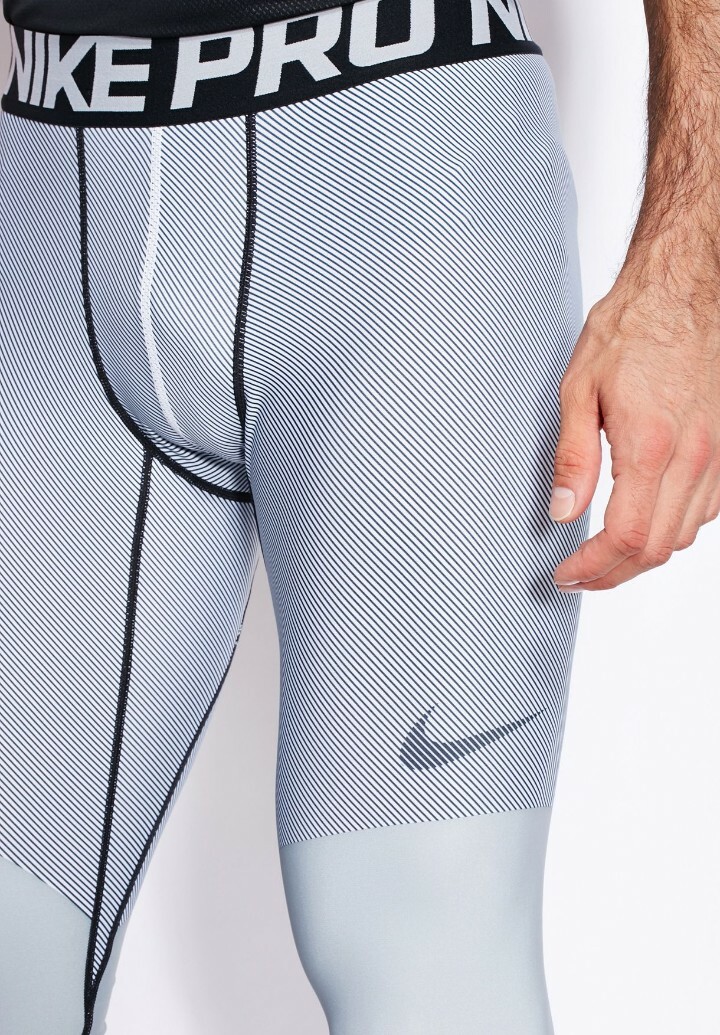 2015 Nike Pro Hyperwarm Lines Compression Pants Tights Sz Small S 699970 100 $60