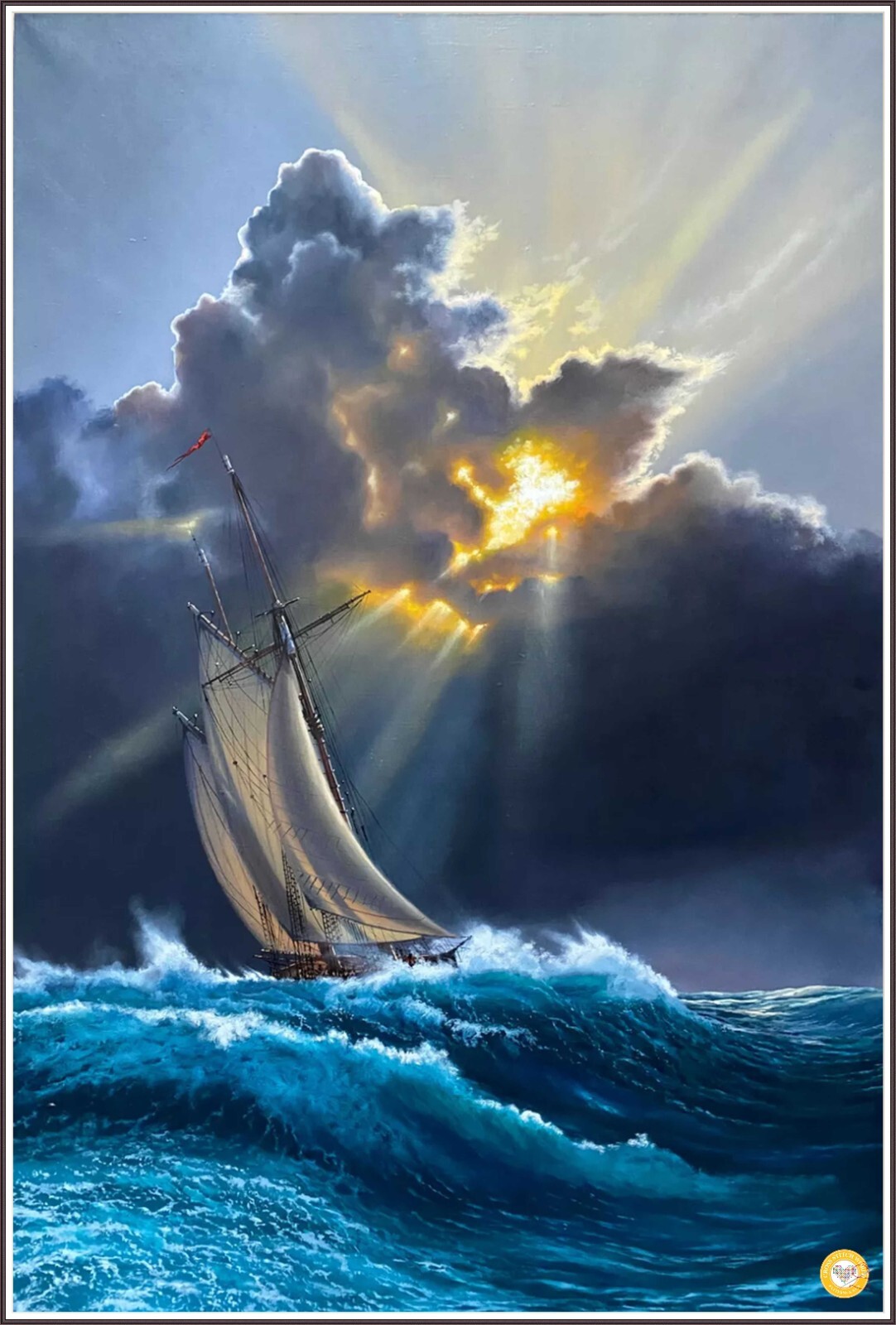 Courageous Voyage 143 Chart Counted Cross Stitch Pattern Needlework
