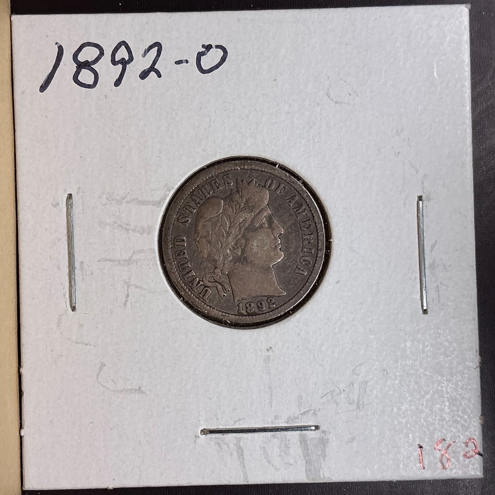 1892-O F+ Barber Dime New Orleans Choice nice grade better date silver coin
