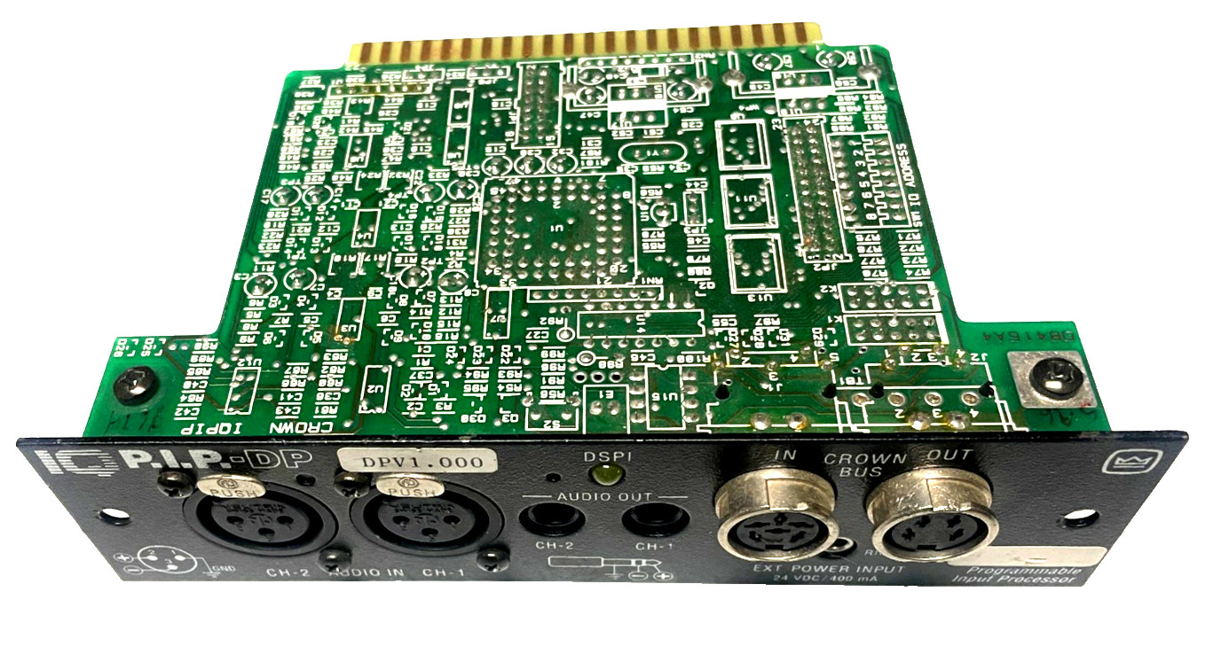 Crown IQ-P.I.P.-DSP Programmable Input Processor (18B)