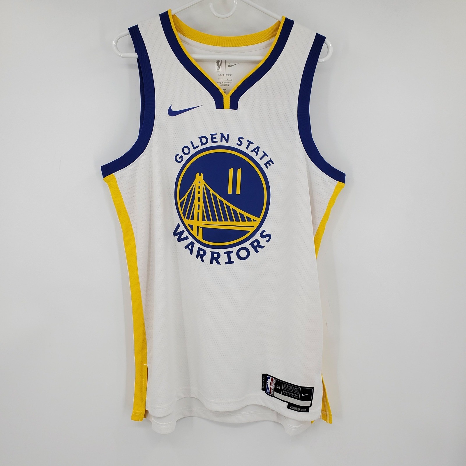 NWT Nike Golden State Warriors Klay Thompson 11 Swingman Jersey L Association