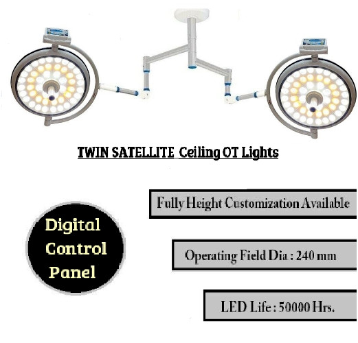 Double Dome Surgical LED OT Light For Surgery Examination OT Light