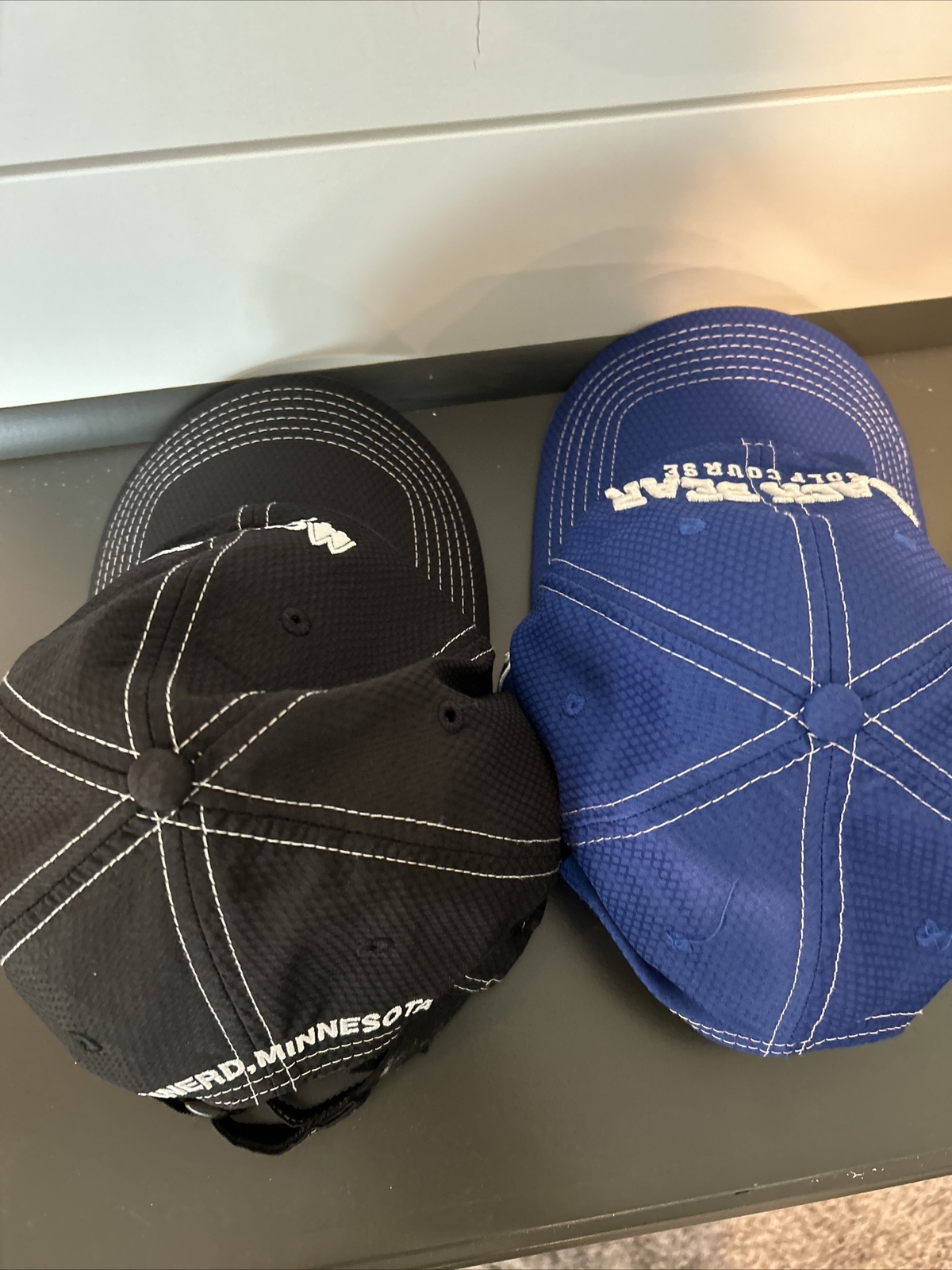 Minnesota Golf Hats Adjustable UA Classic maddens black Bear Brainerd