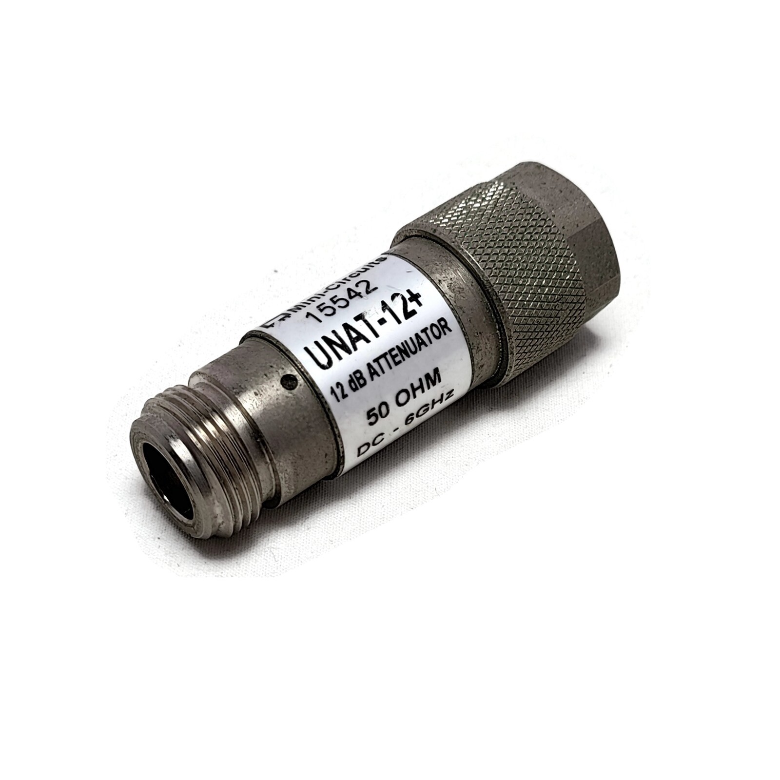 Mini-Circuits 15542 12 dB Attenuator 50 Ohms DC-6GHZ. Made in USA