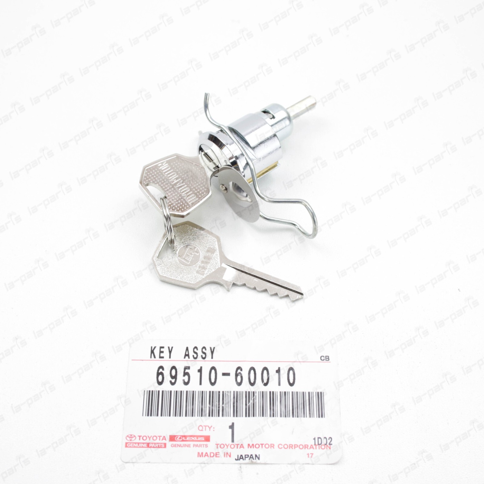 New OEM For Toyota LC FJ40 FJ45 BJ40 Back Door Lock Cylinder & Key 69510-60010