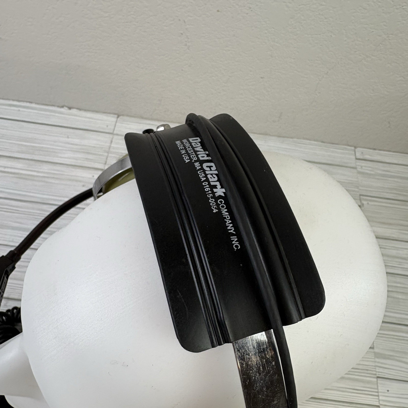 David Clark Aviation Headset W/ Boom Mic M-1A As-is Untested