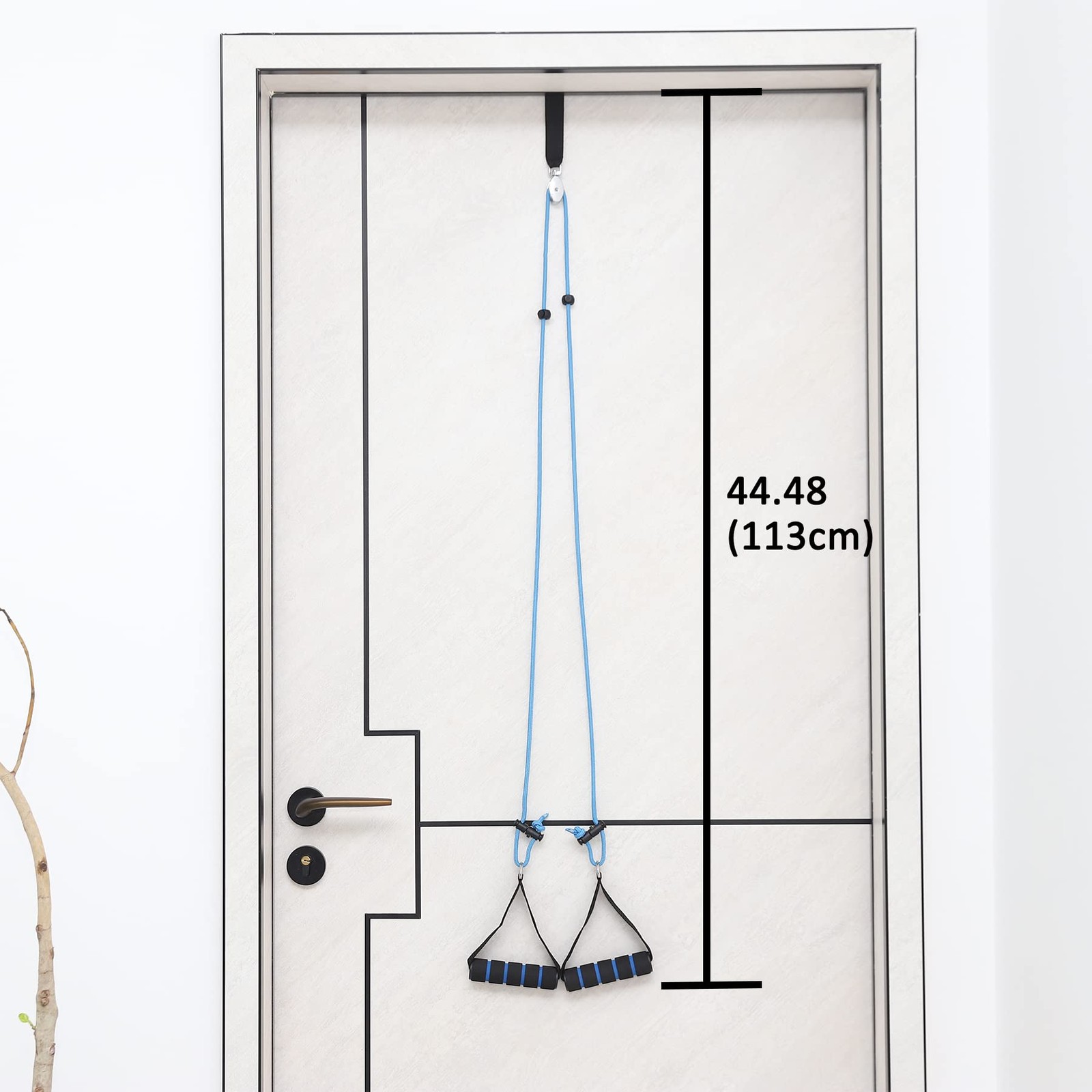 Shoulder Pulley Over The Door Physical Therapy System, Exercise Black