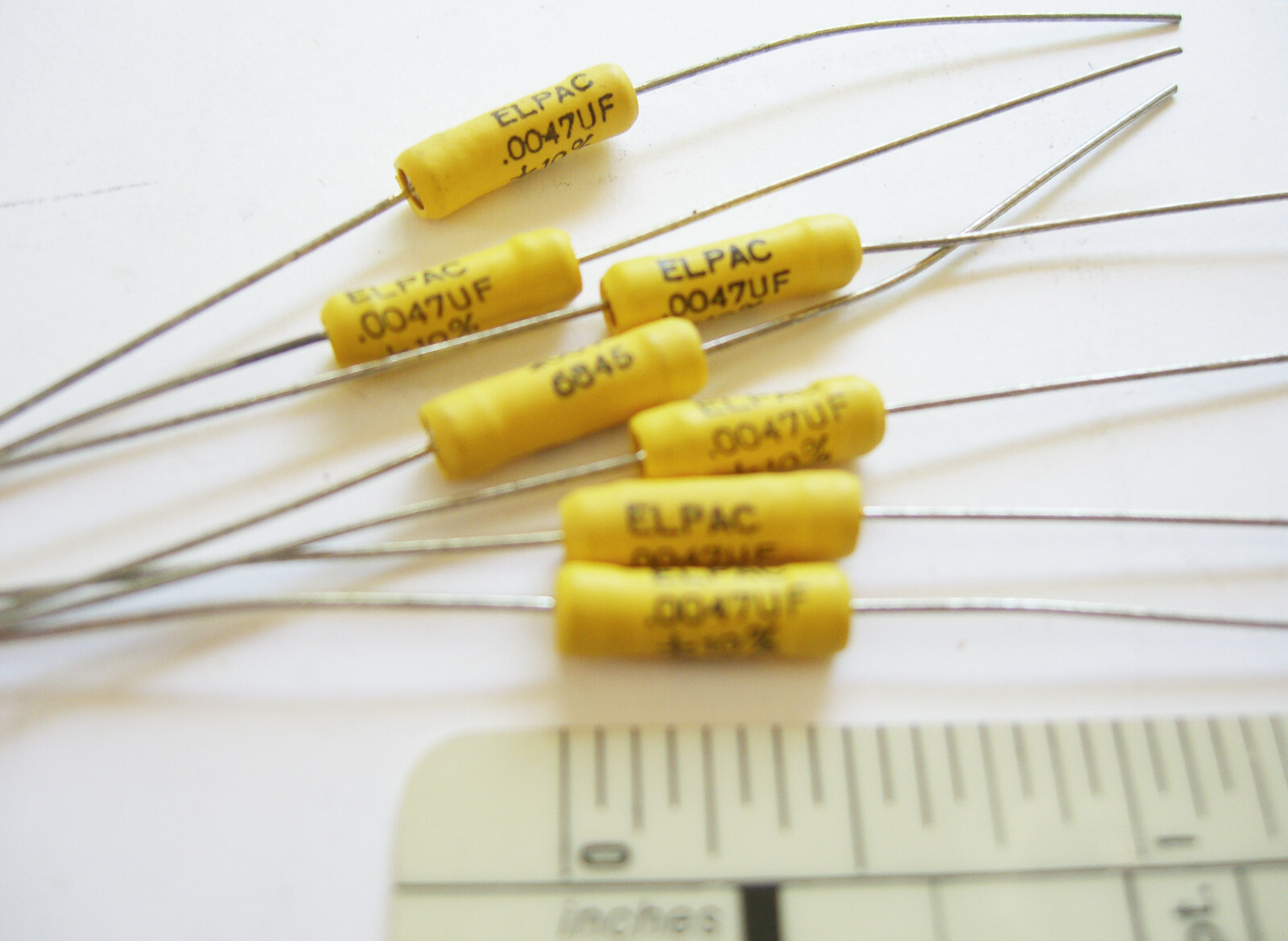 10 NOS Elpac Capacitors .0047 uf 200 v