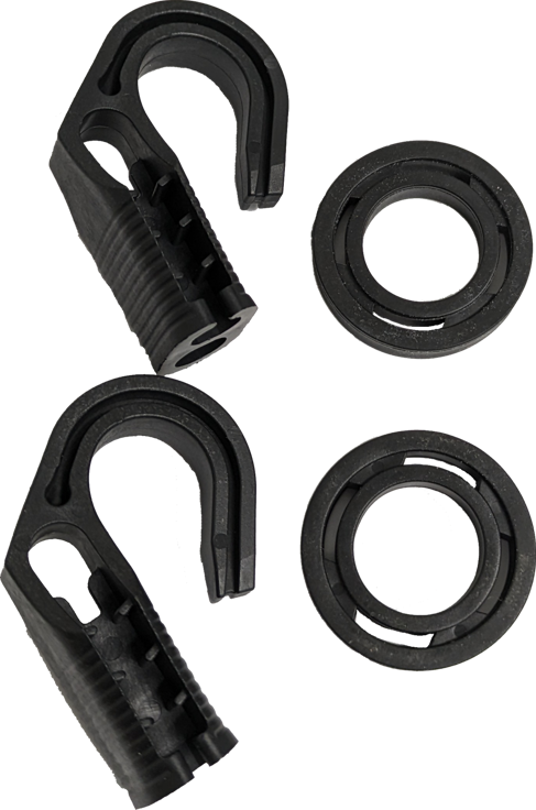 3-PK - 72-PC Assorted Bungee Cords - Tarp Bungee, Mini Bungee, J-Hook Bungee