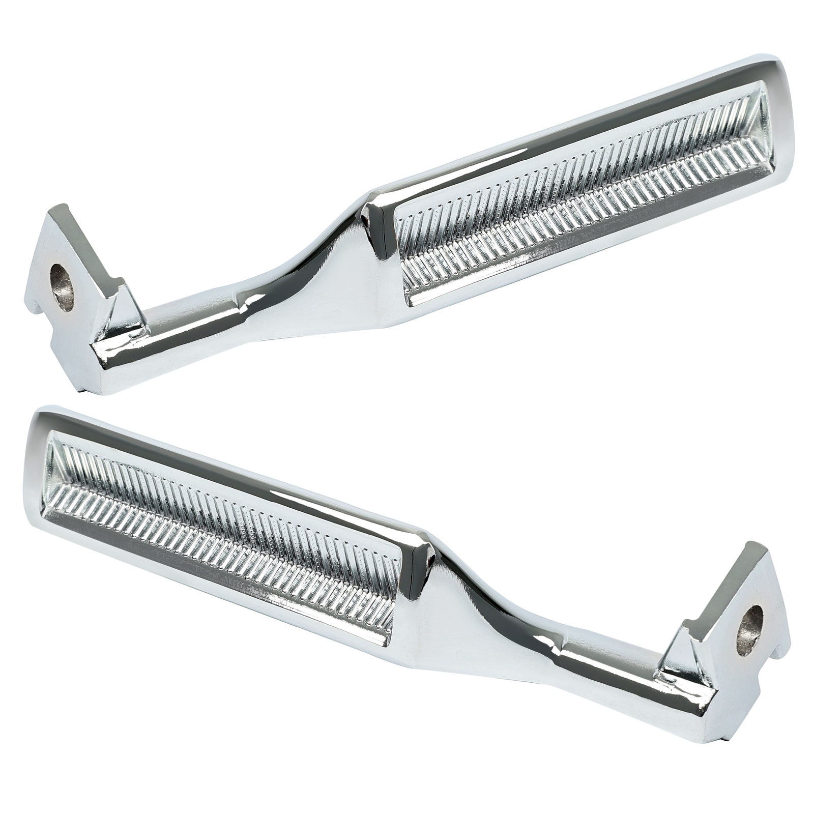 Silver Metal Inside Door Handles LH RH For Ford F150 F250 F350 Bronco 87-96