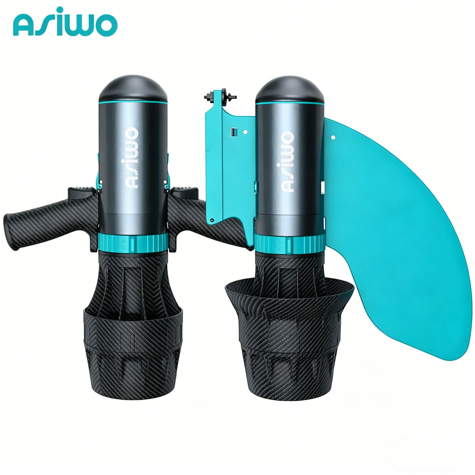 ASIWO 36V 5.0Ah  Underwater Propeller 3 Speed Long Endurance Water Scooter NEW