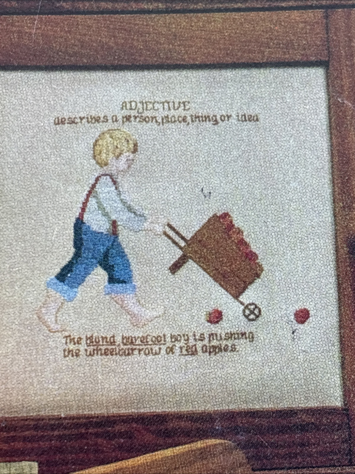 June Grigg Graphs for Grammar Book 16 Cross Stitch Pattern