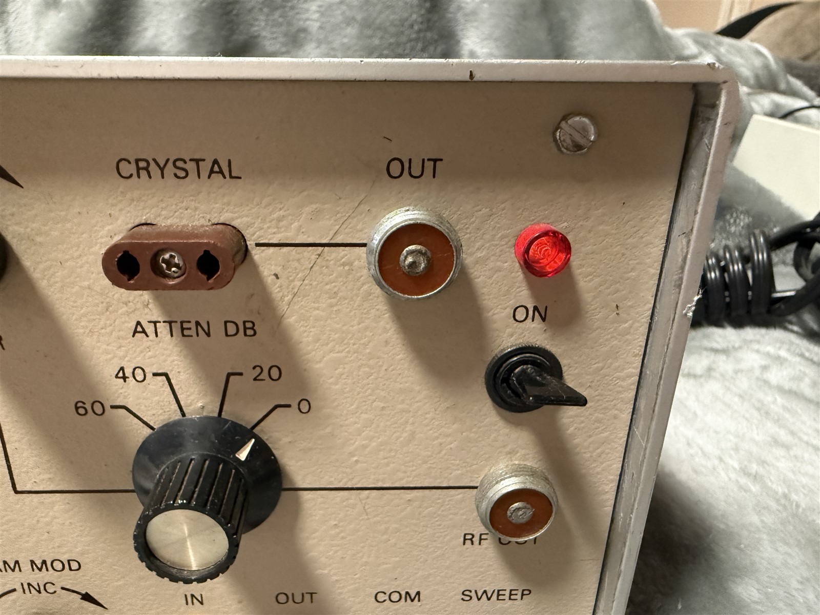 VINTAGE DIGIAC T255 ELECTRONIC TRAINING SYSTEM VARIABLE FREQUENCY GENERATOR