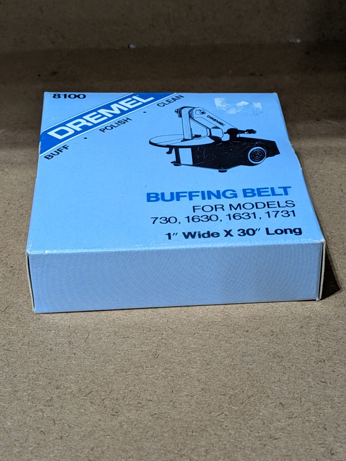 Dremel - #8100 - Buffing Belt - 1" Wide x 30" Long - NOS