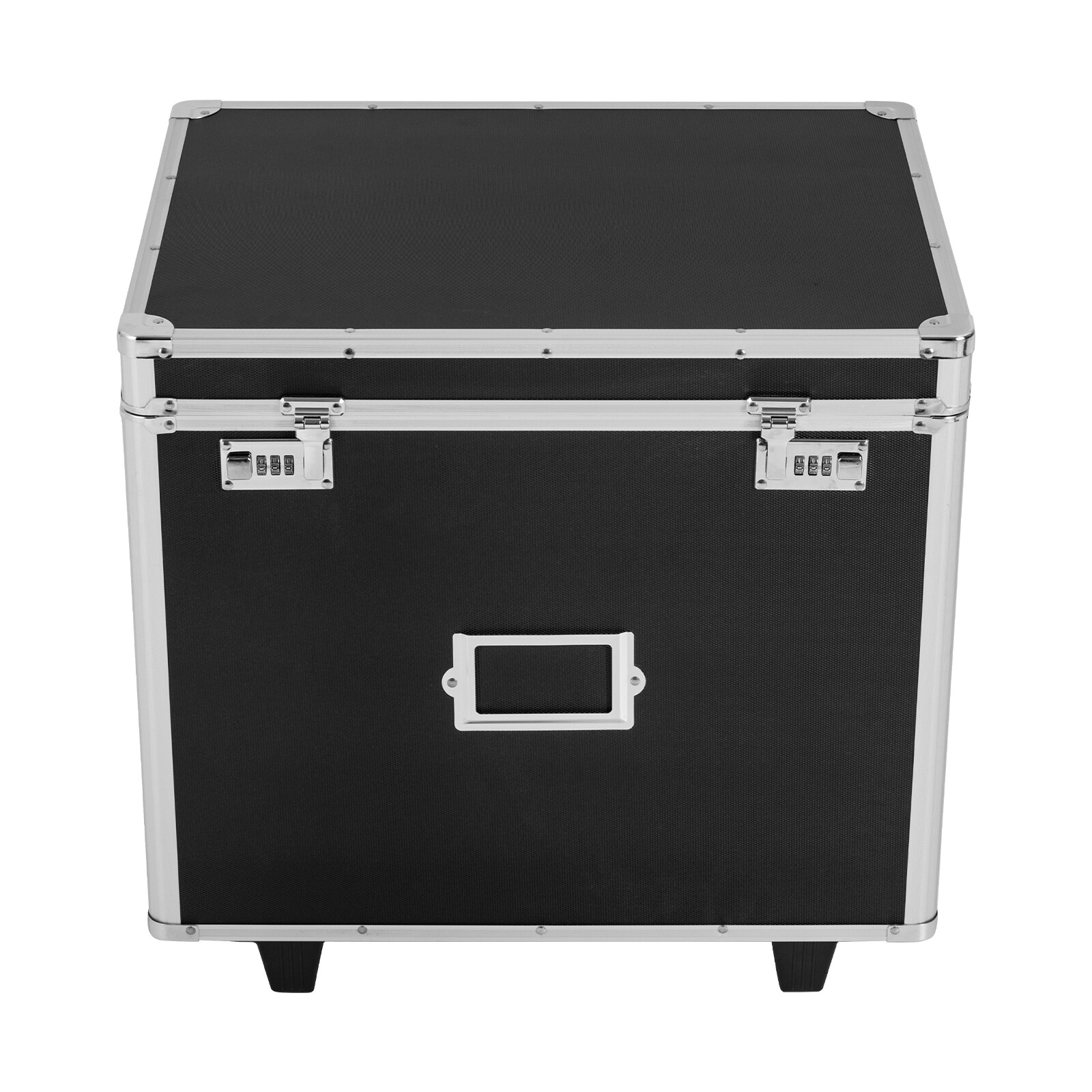 Aluminum Alloy File Lock Box Locking Mobile Business Case Hand pull File Case