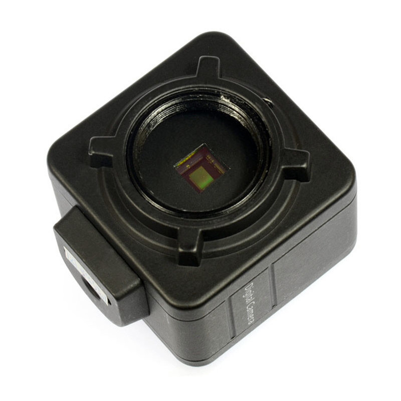 5MP CMOS USB Camera Microscope Digital Electronic Eyepiece with C Mount Adapter