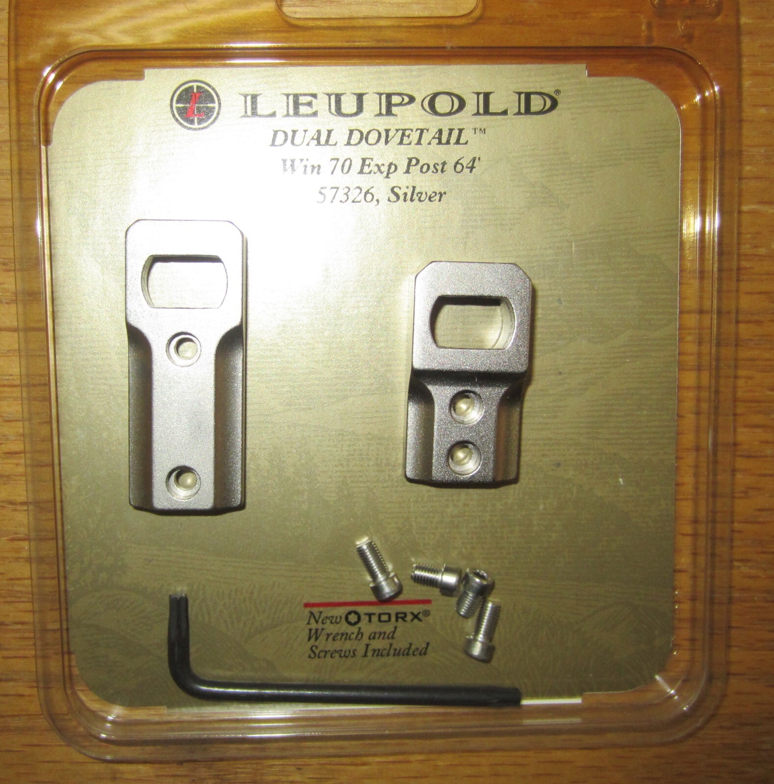 Leupold  Dual Dovetail  Base For Winchester 70 Express Post 64 Silver