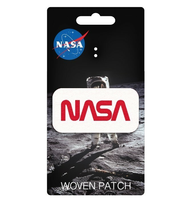 OFFICIAL NASA WORM LOGO WOVEN PATCH BRAND NEW!