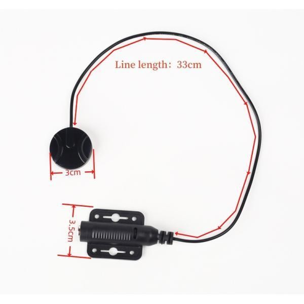 Universal Guitar Piezo Pickup 33cm Cable Accessory for Classical Guitar and