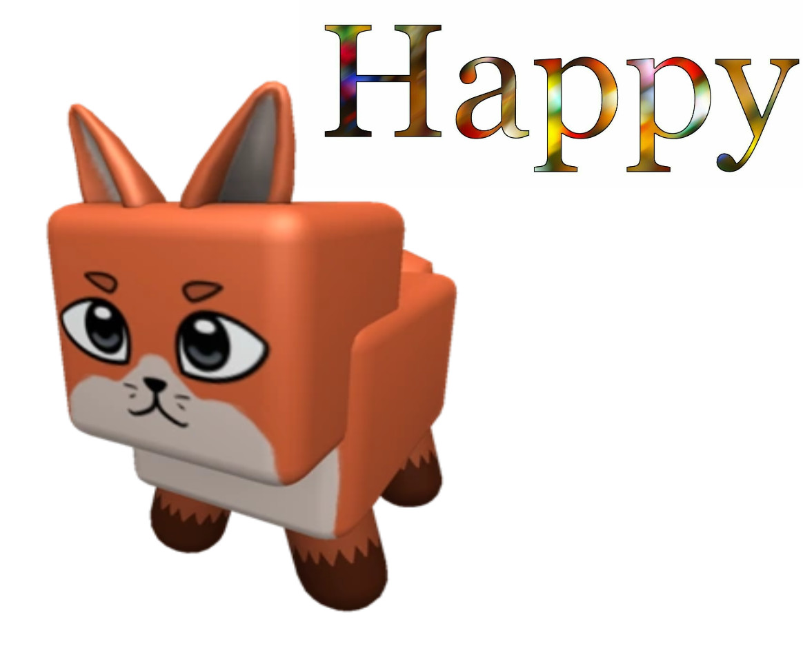 FOX UNCOMMON PET💛💛FAST DELIVERY💛💛MM2 MURDER MYSTERY 2 R0BL0X PET