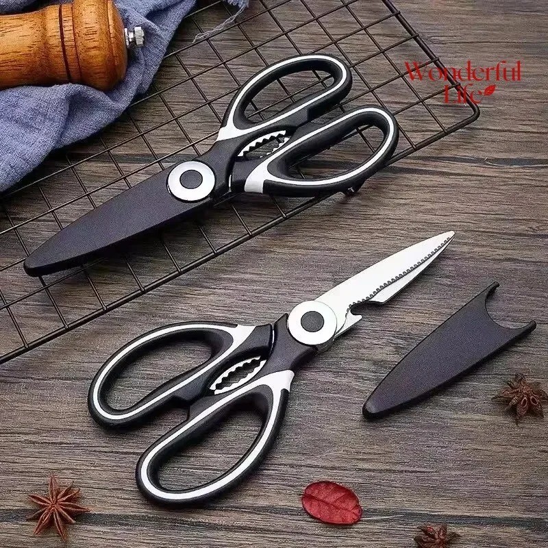 Heavy Duty Kitchen Scissors Poultry Bone Cutter Fish Meat Vegetable Shears