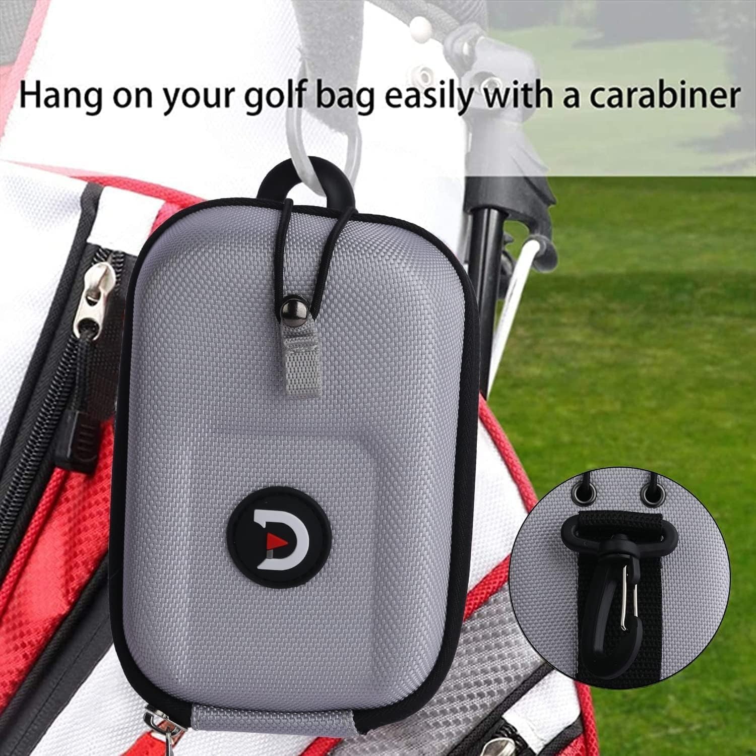 Universal Hard Shell Golf Rangefinder Case - Compatible with Bushnell & Callaway