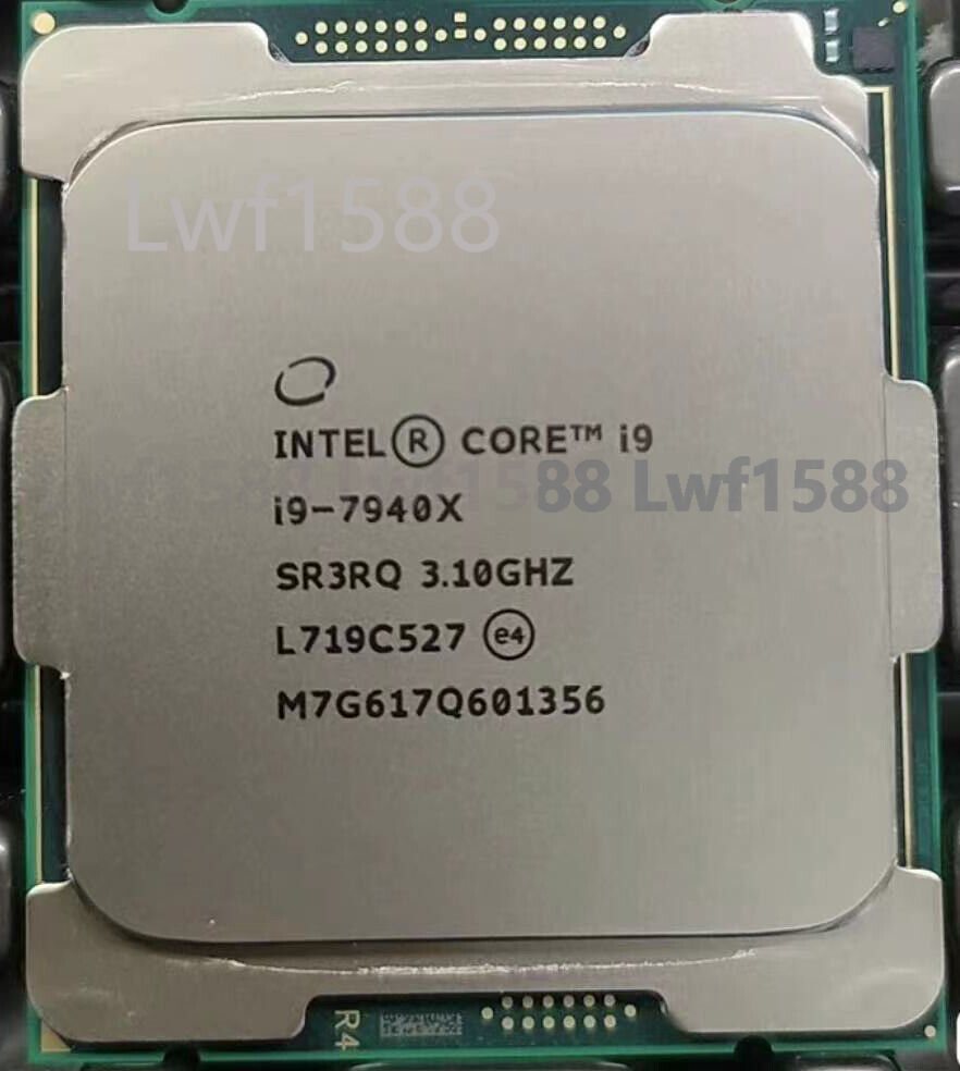 Intel Core i9-7940X SR3RQ 3.1GHz 14Cores 28Threads 19.25MB 165W LGA2066 X299 CPU