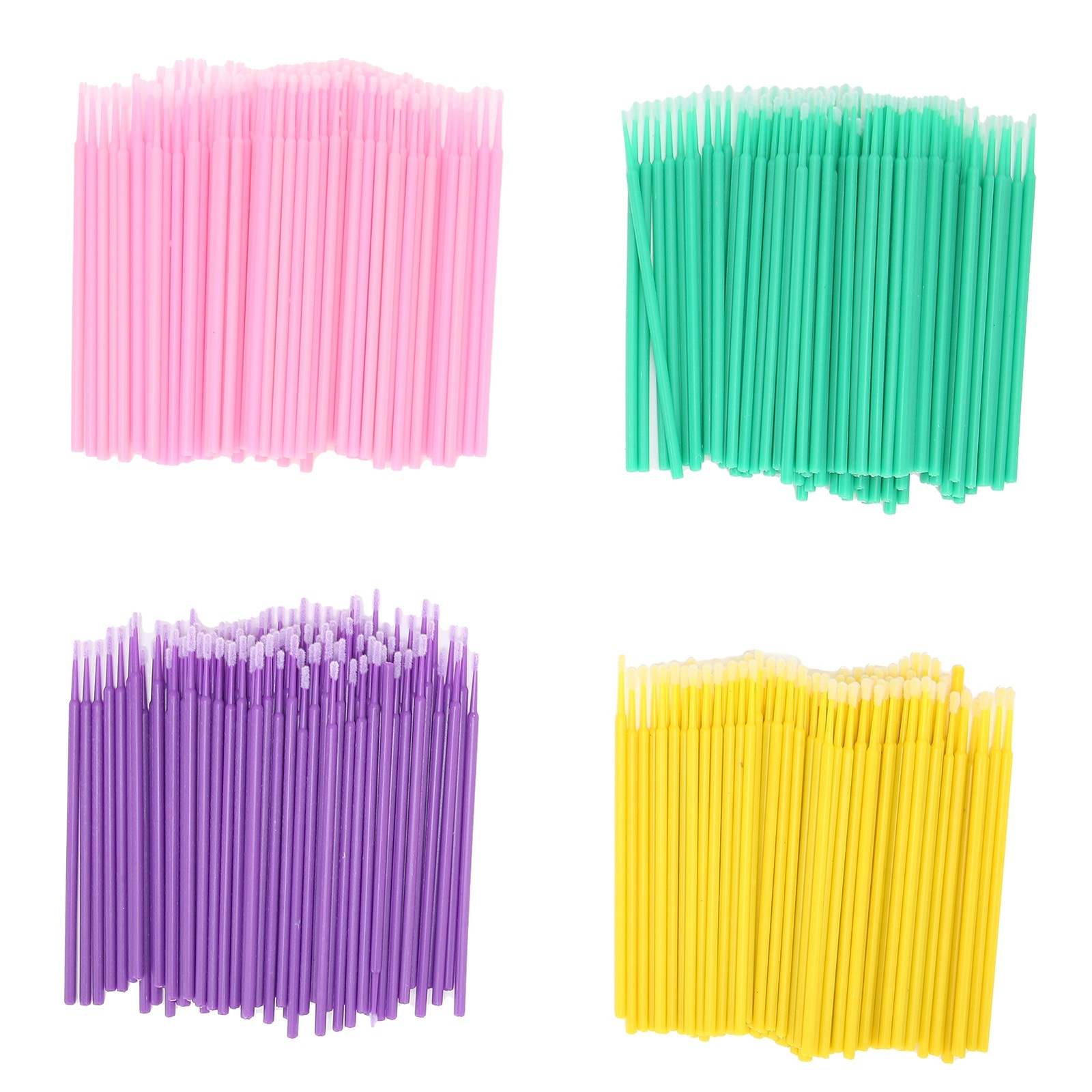 Hot Bendable Micro Applicator Brushes Micro Wands Supplies For Makeup