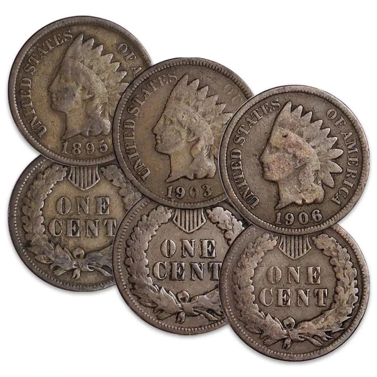 Indian Head Cent Penny (1) Coin FREE SHIPPING