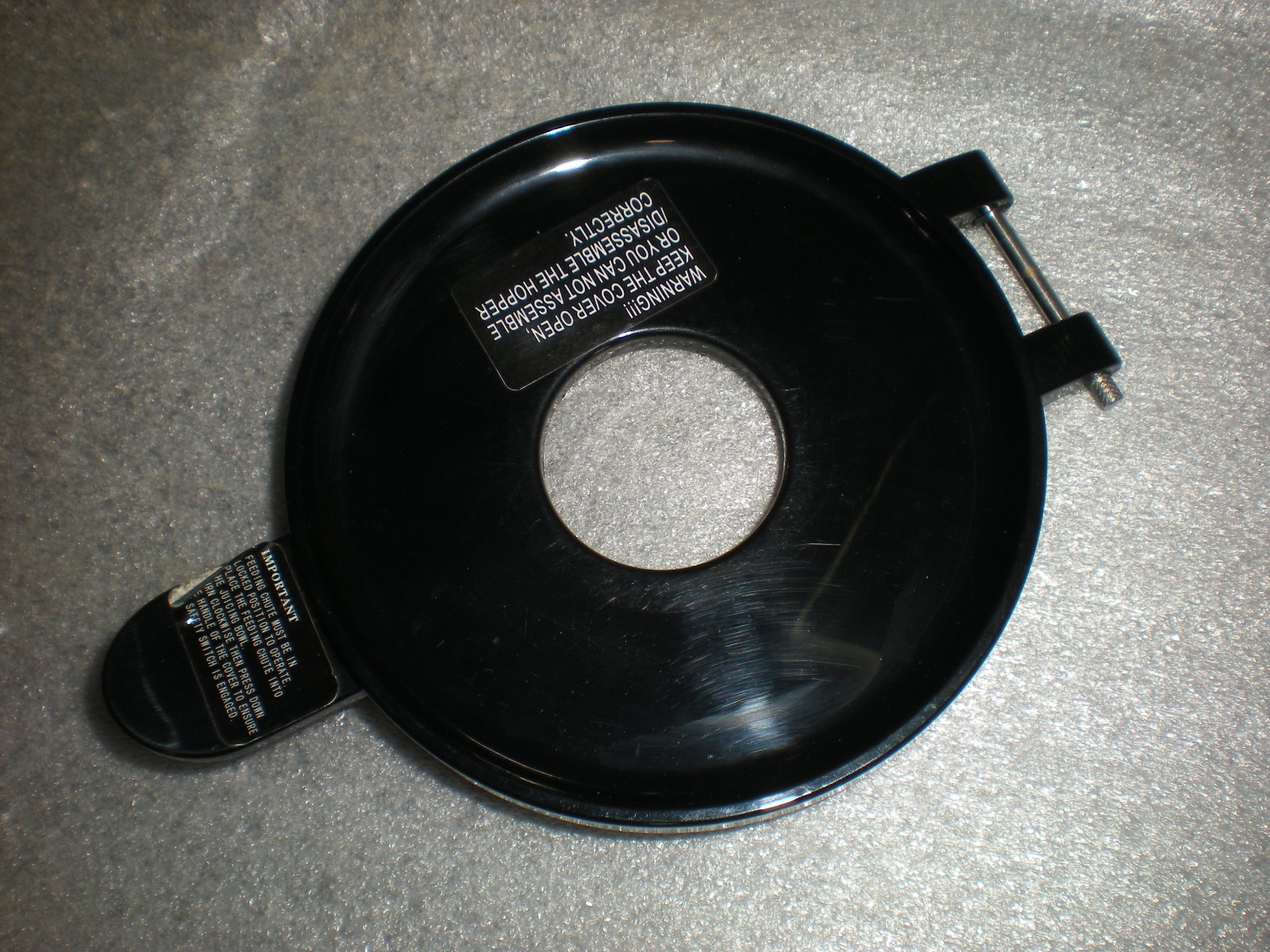 OEM Amumu JC-30 Cold Press Juicer Chute Strainer Pitcher Top Cover Lid Part ONLY