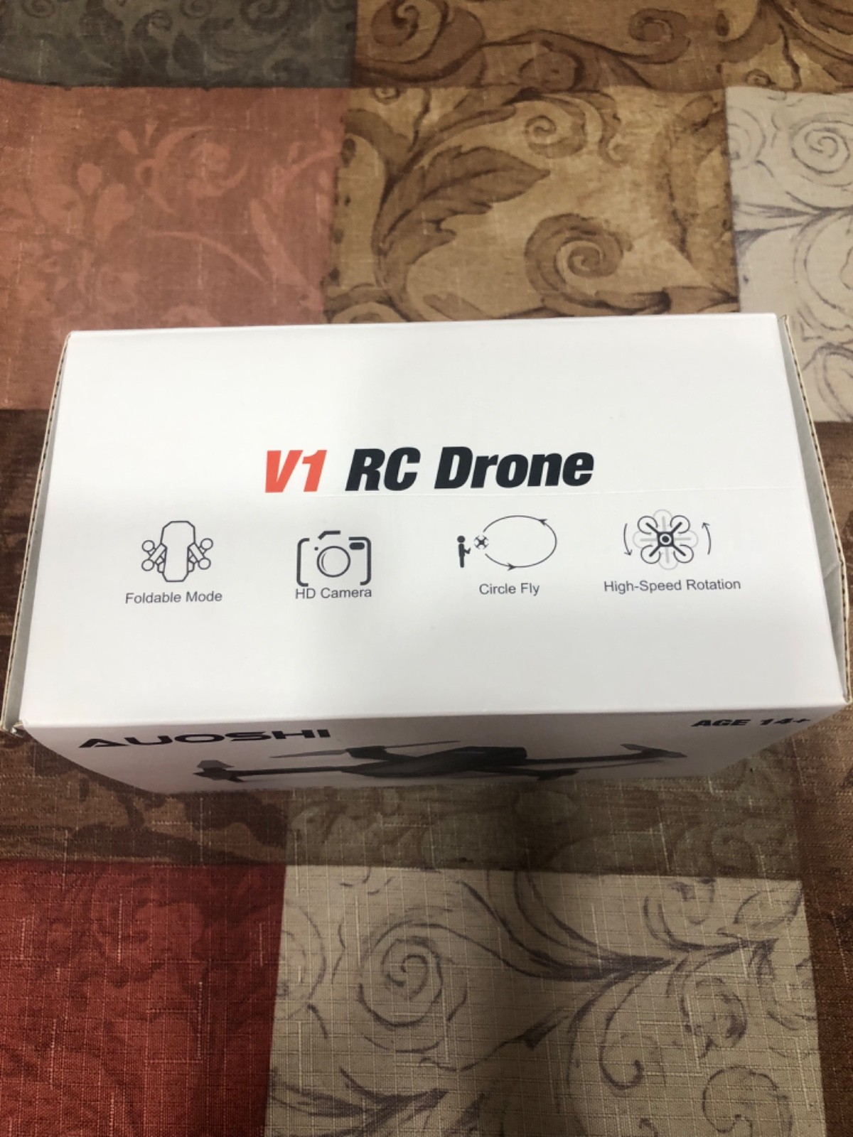 AUOSHI V1 RC Drone Foldable Quadcopter w/ HD Camera WiFi FPV – New